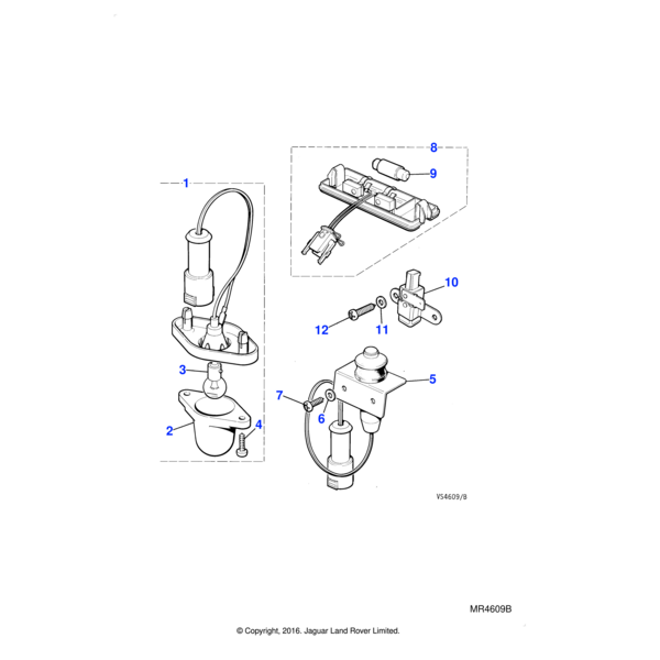 AB606088J - Jaguar Self tapping screw
