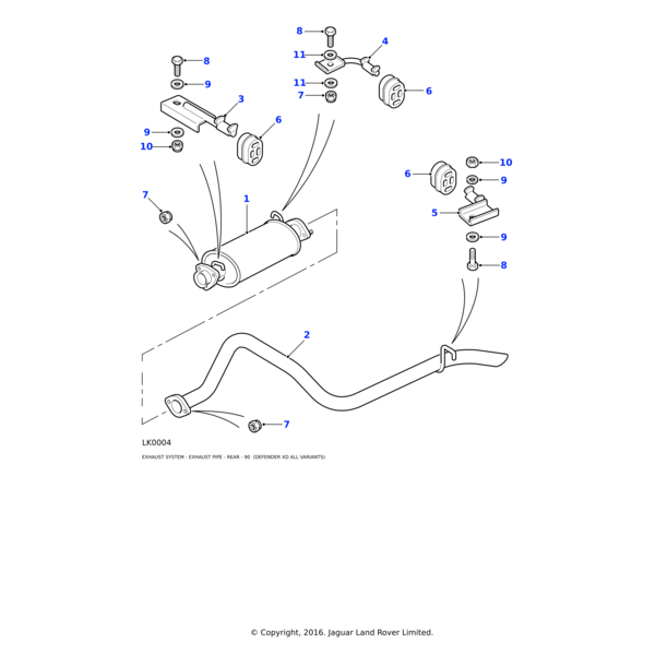 3663 - Land Rover Washer