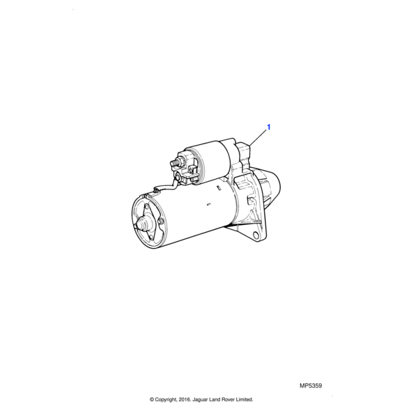 WL108001 - Jaguar Land Rover Washer