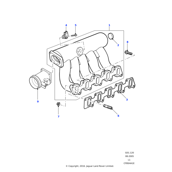 Land Rover Sensor-Temperature