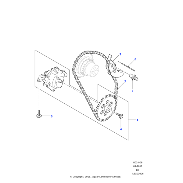 Land Rover Tensioner