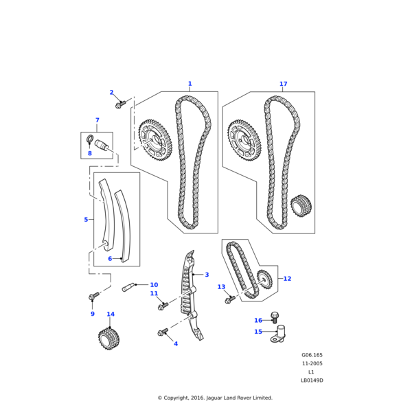 Land Rover Tensioner-timing chain