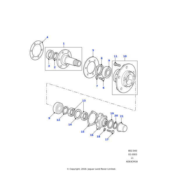 Land Rover Gasket