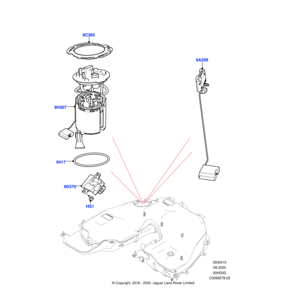 LR117476 - Land Rover Gasket