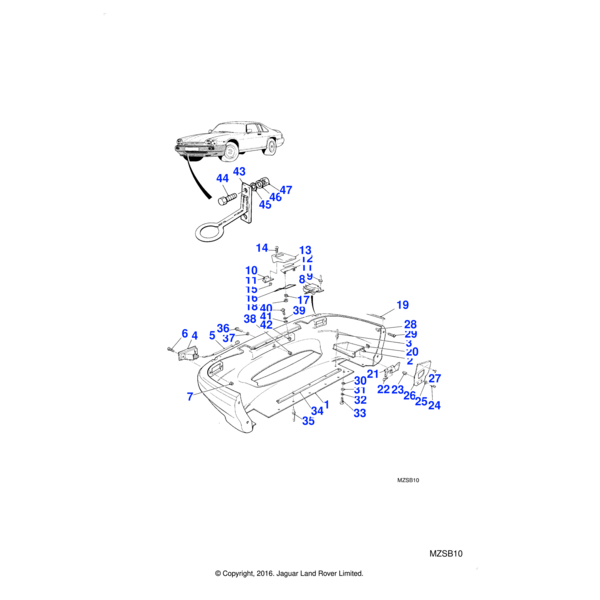 SE106601 - Jaguar Land Rover Screw