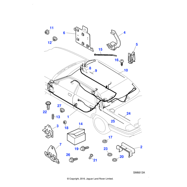 AGU2020 - Jaguar Torx head screw