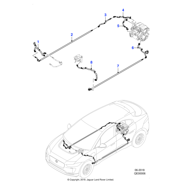 T4K9960 - Jaguar Hose