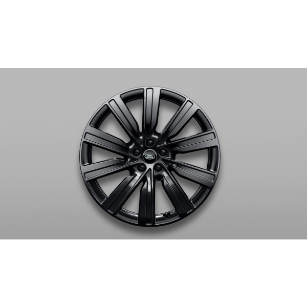 22" Alloy Wheel, Style 1073, 10-spoke, Gloss Black