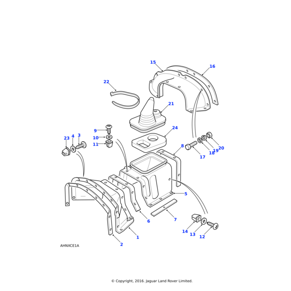Land Rover Pad-insulation