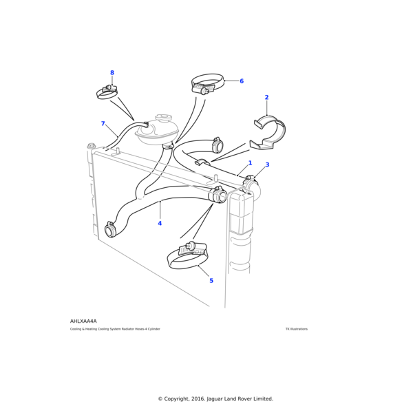 Land Rover Clip-Hose