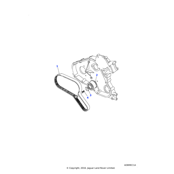 Land Rover Tensioner-timing belt
