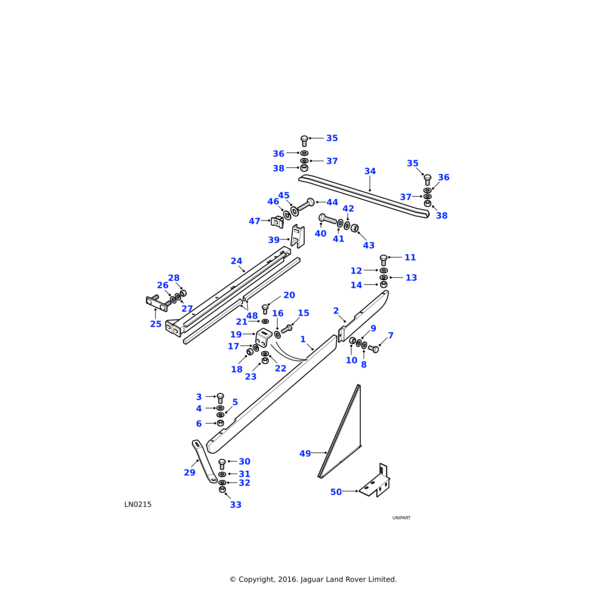 Land Rover Panel rear quarter