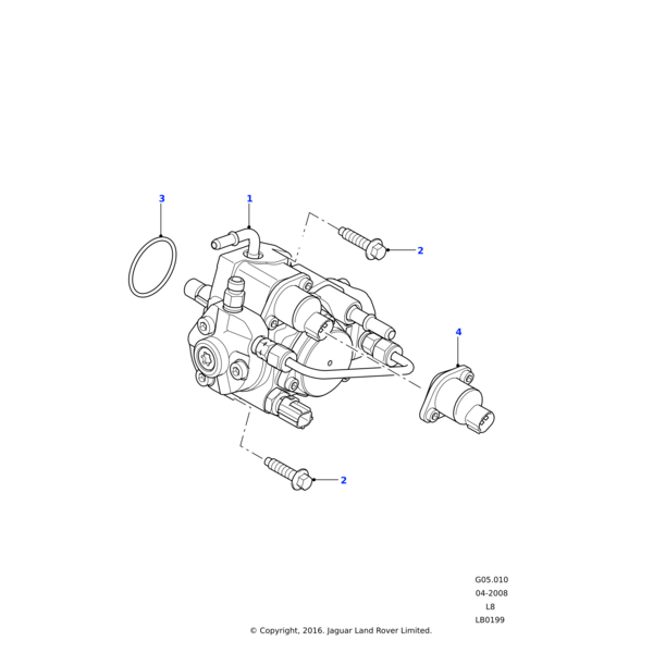Land Rover Valve - Fuel Vapour