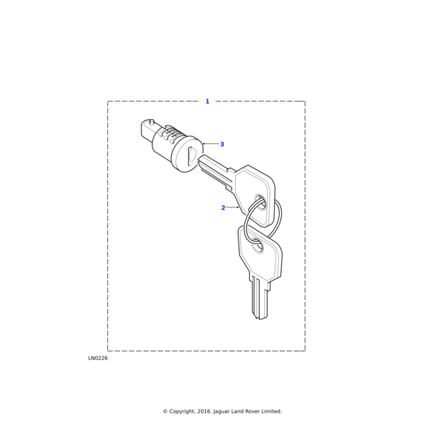 17H2475L - Land Rover Key-blank owner