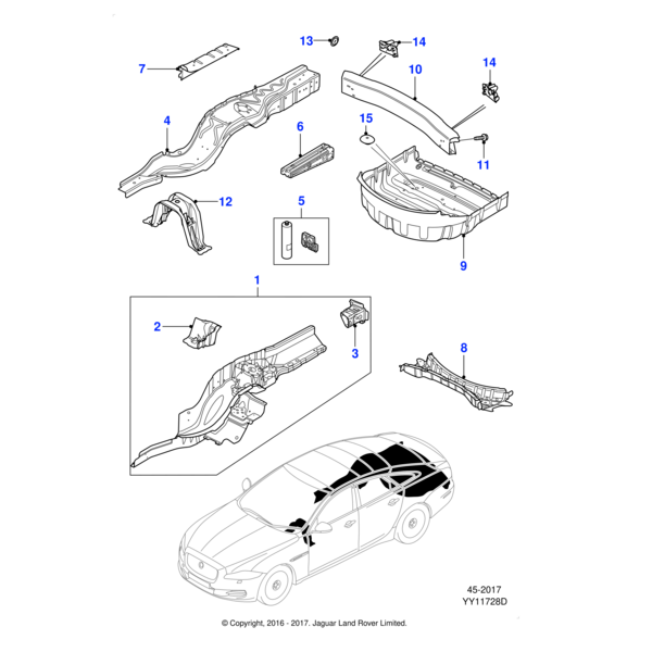 C2D3093 - Jaguar Reinforcement