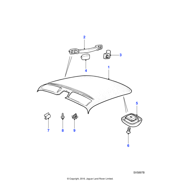 AB608031 - Jaguar Land Rover Screw