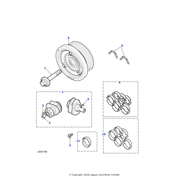 Land Rover Kit-bearing