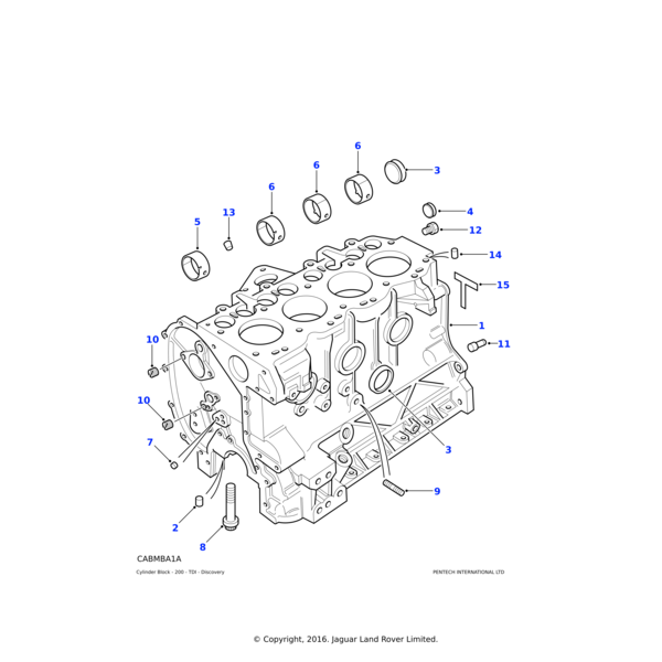 Land Rover Packing strip