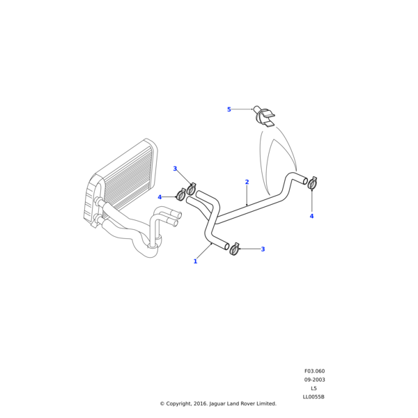 Land Rover Clamp - Hose