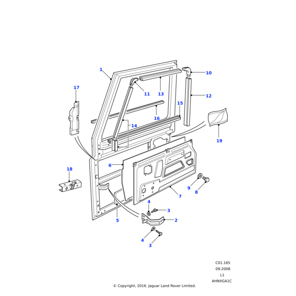 Land Rover Seal waist