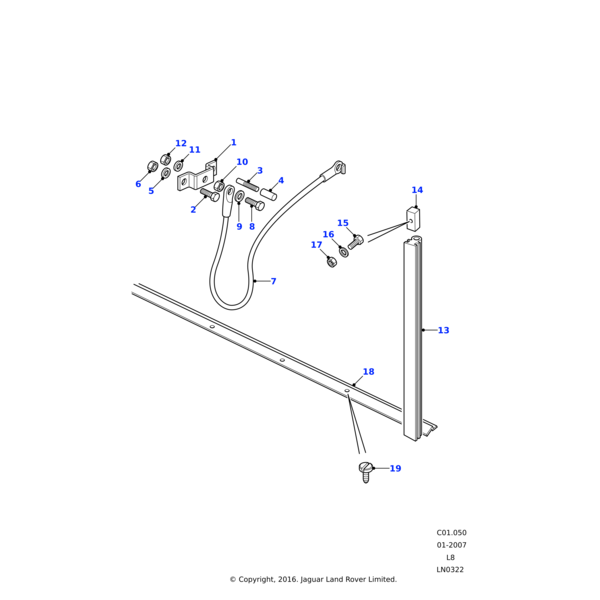 Land Rover Cable-retention