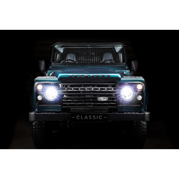 Defender &quot;Black Pack&quot; for LHD Vehicles. Front End Vehicle Enhancement Kit